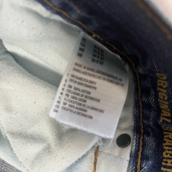 American Eagle Vintage Collection Jeans 34 x 32 - Picture 13 of 14